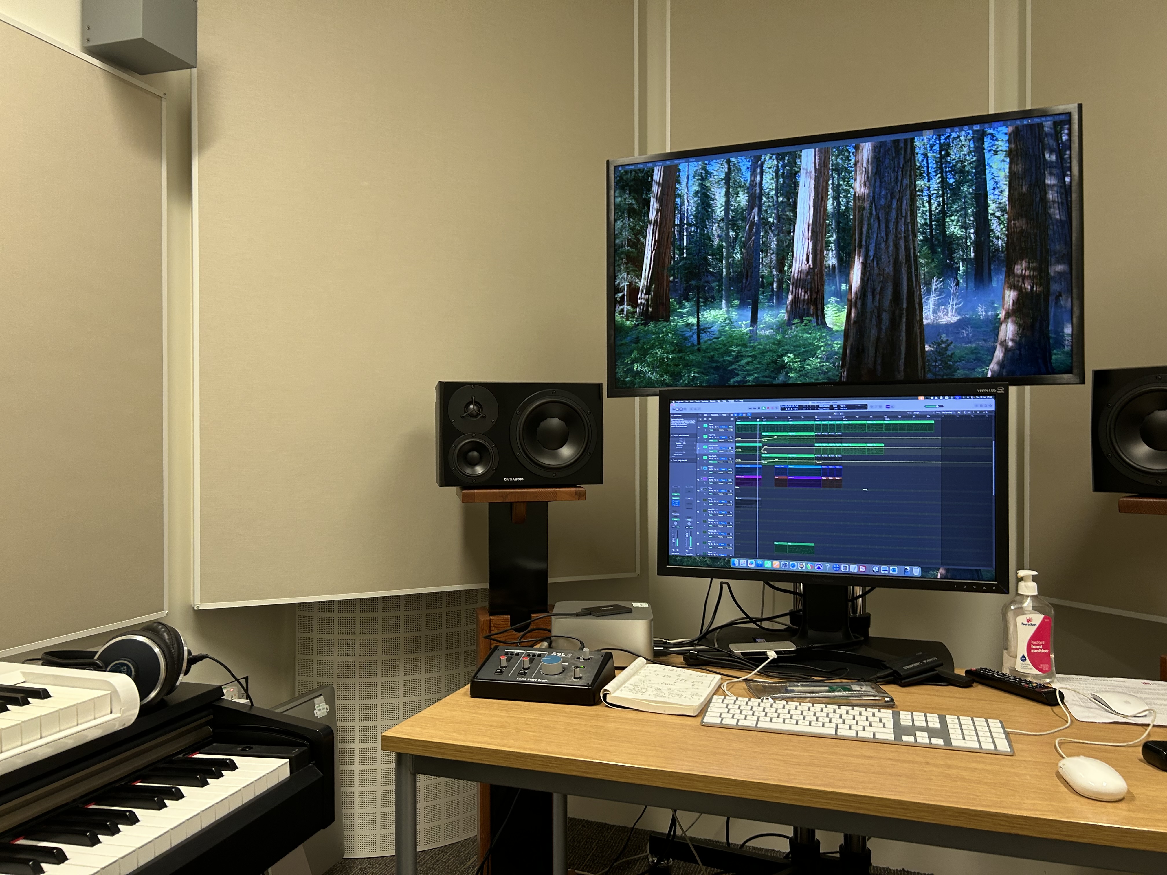 Mixing a film score